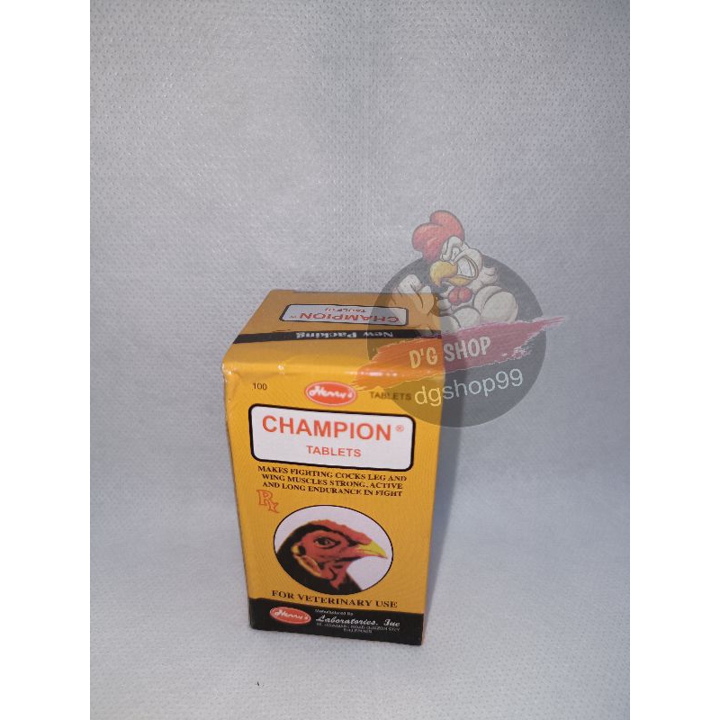 CHAMPION MALAYSIA 1 Botol Obat Vitamin Ayam Jago Aduan