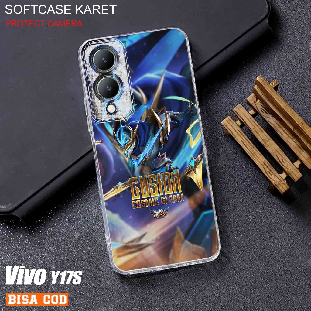 Casing Vivo Y17S Terbaru - Case Vivo Y17s Softcase Vivo y17s Kesing hp Clear Case Vivo Case hp Mika 