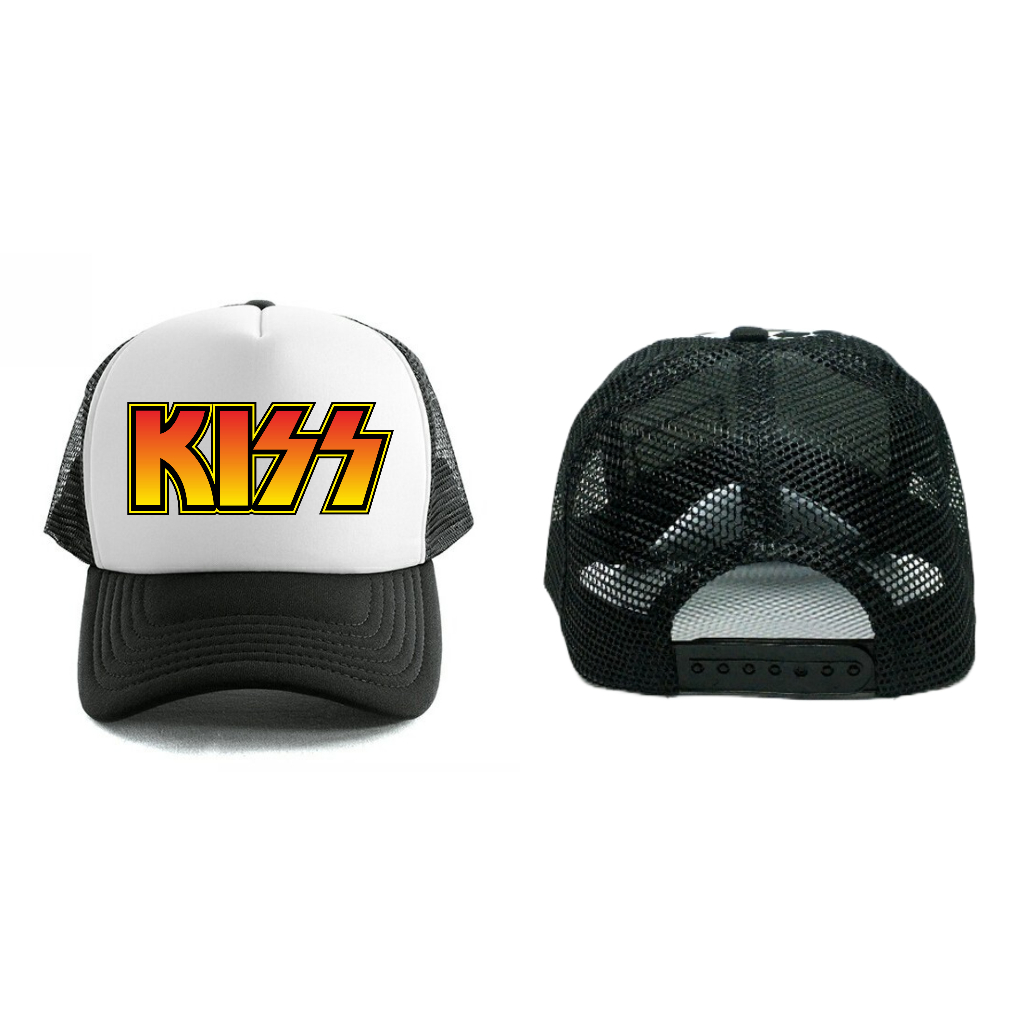 TOPI JARING BAND HITAM PUTIH