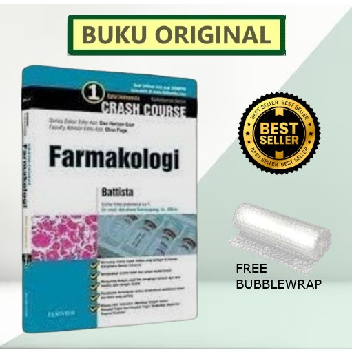 ORIGINAL CRASH COURSE FARMAKOLOGI - BATTISTA
