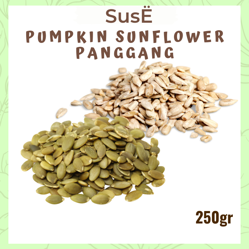 

SUSE MIX SUNFLOWER PUMPKIN Panggang 250gr Murni Tanpa Minyak