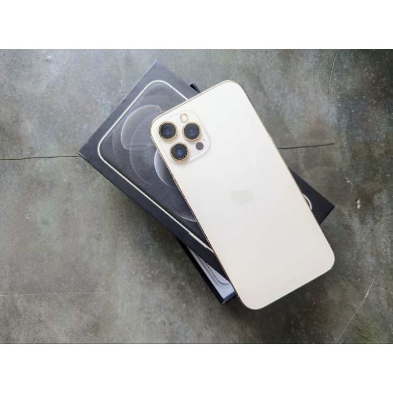 iPhone 12 Pro Max 256Gb Gold ResmiBox