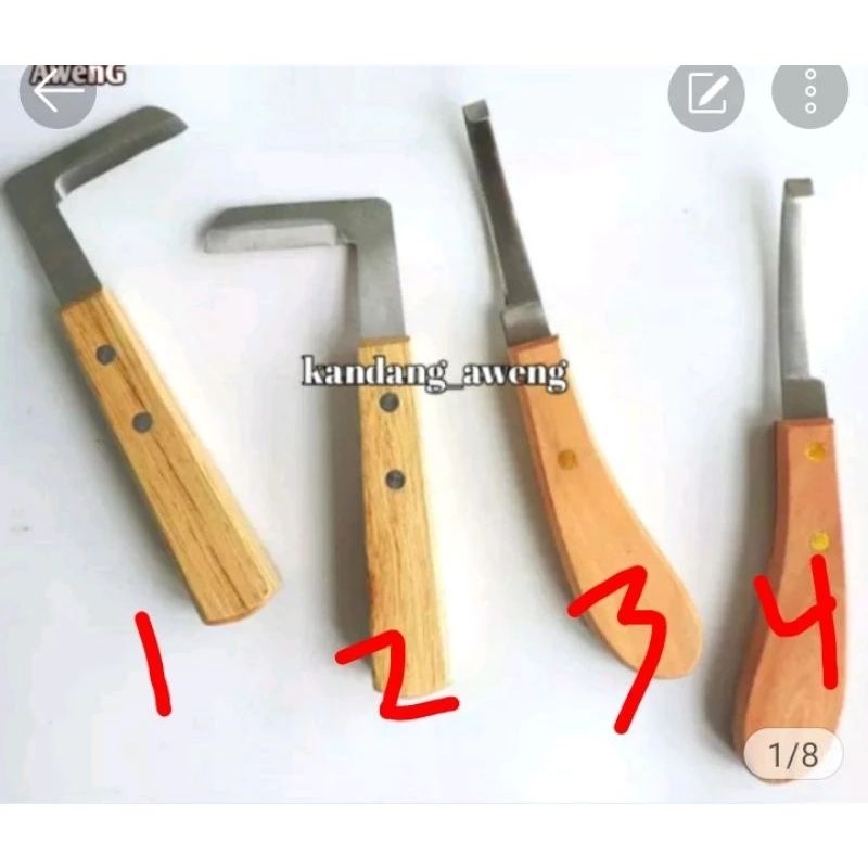 Pisau Pemotong Kuku Hewan Domba/ Kuda/ Sapi SUPER TAJAM