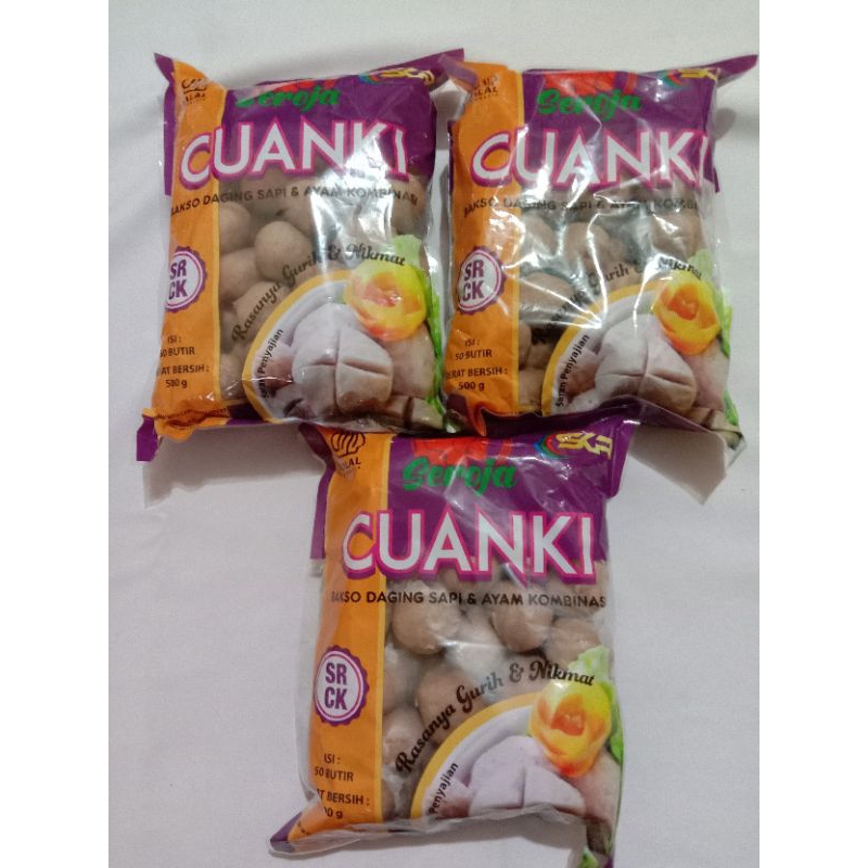 

BAKSO CUANKI ISI 50 PCS PAKET 3, bakso sapi kombinasi ayam