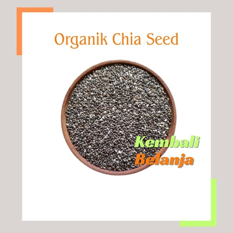 

Organic Black Chia Seed Meksiko/ Chia Seed Meksiko/ Chia Seeds 250 Gram