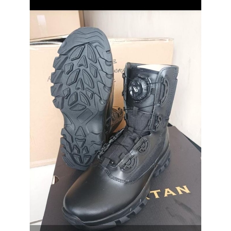 SEPATU PDL SPARTAN XTRACK SOL TEMPUR TALI PUTAR