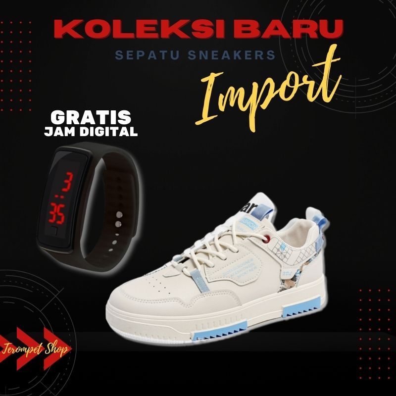 Sepatu sneakers pria impor sepatu sneaker pria import sepatu kets pria