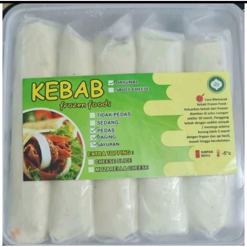 

kebab original isi 10pcs