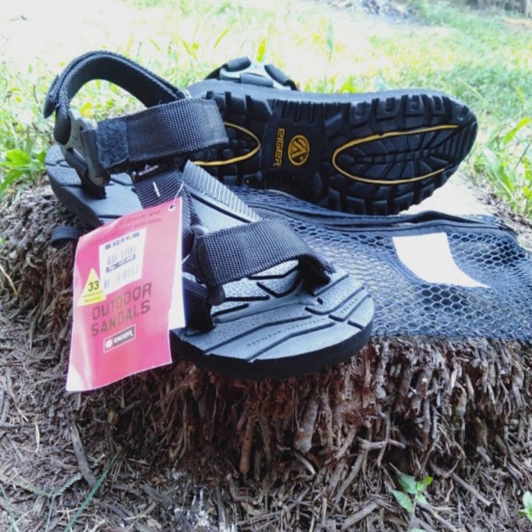 Langsung Atc.. SANDAL GUNUNG HITAM SANDAL ANAK DAN DEWASA EIGER001