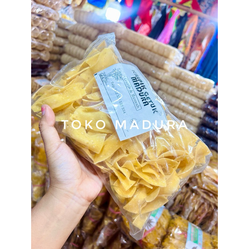 

KERIPIK GETUK MADURA / KERUPUK GETUK SURAMADU / GETTUK ENAK