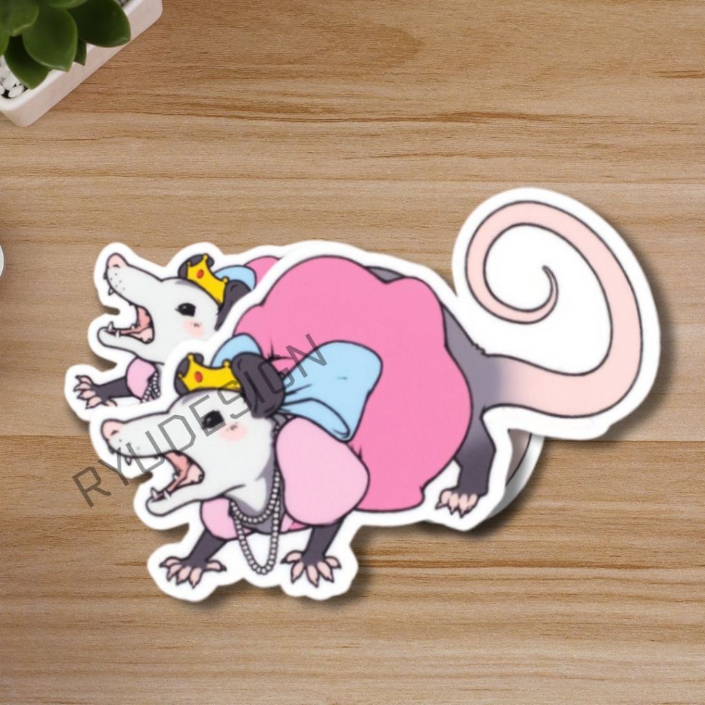 

Sticker Ratu Tikus Lucu Mahkota Pink Satuan untuk Laptop Dinding Dll