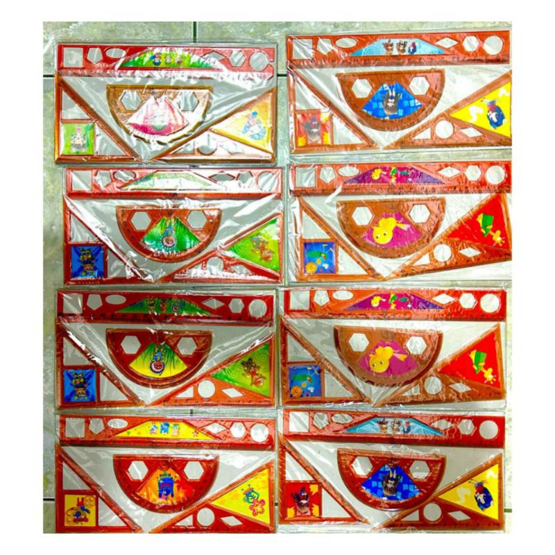 

Cahaya pelangi (cps) PENGGARIS SET ISI 4 PCS