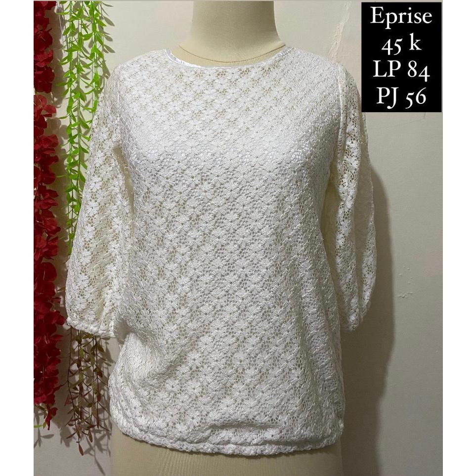 PRELOVED BLOUSE WANITA EPRISE/ BLOUSE WANITA EPRISE