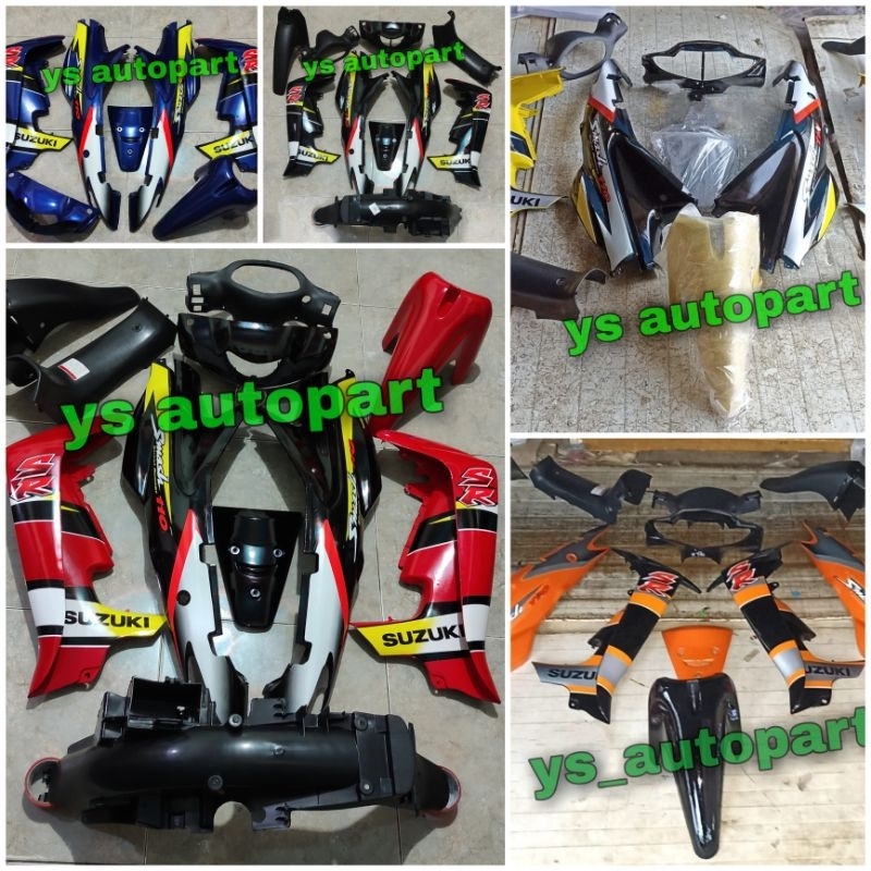 FULLSET COVER BODY SMASH LAMA BODY HALUS KASAR SUZUKI SMASH LAMA ALL WARNA