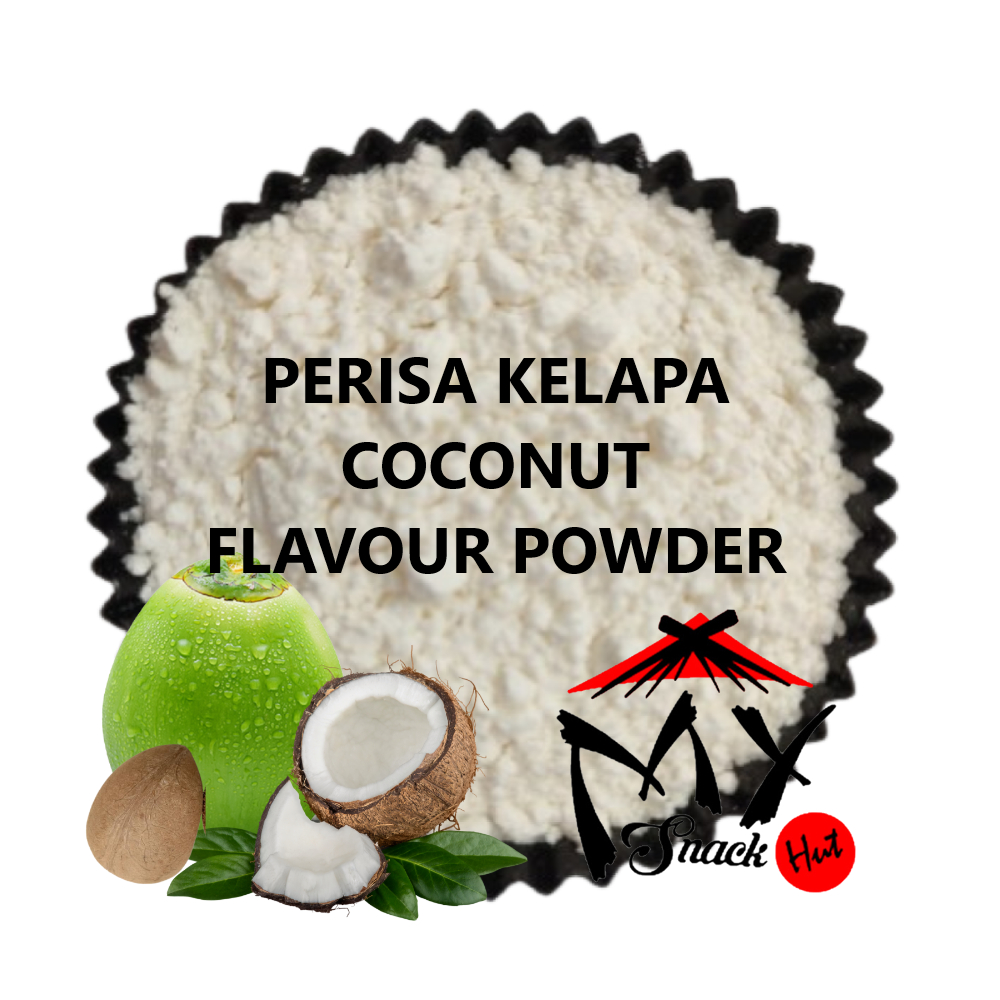 

COCONUT FLAVOUR POWDER 50GR PERISA KELAPA KOPYOR SANTAN ICE CREAM DESSERT KUE PUDDING MINUMAN BUBUK