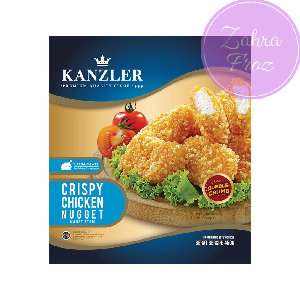 

Termurah KANZLER CRISPY CHICKEN NUGGET 450GR !!!
