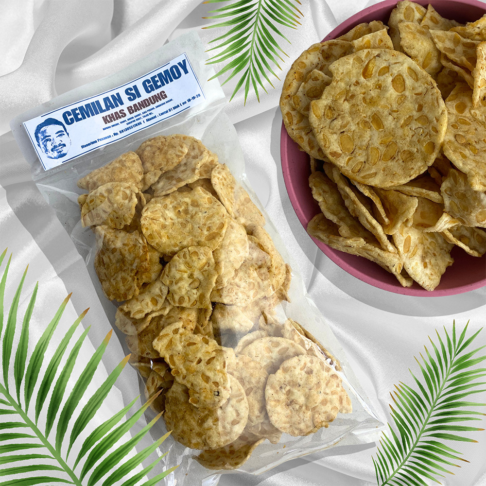 

CEMILAN SI GEMOY - Kerupuk / Keripik Tempe Sagu 250gr | 500gr