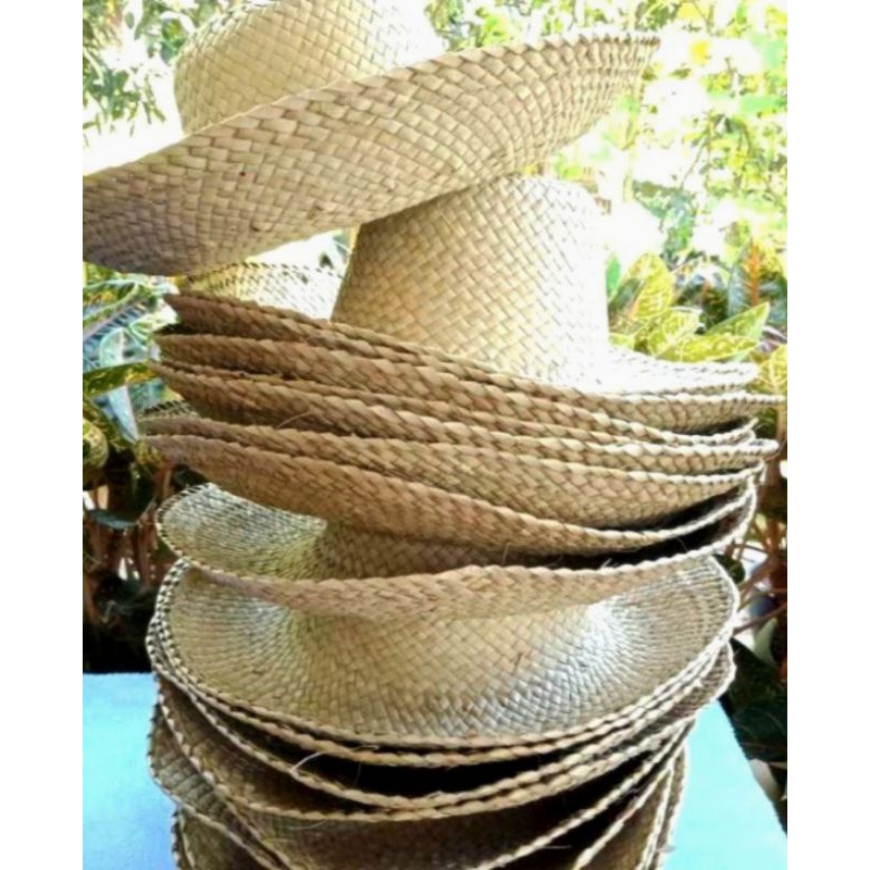 WRC Topi pandan Topi Jerami Topi pandan anyaman Topi anyaman bambu topi purun Topi