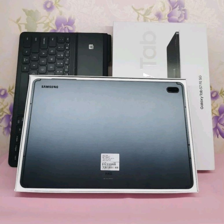 SAMSUNG GALAXY TAB S7 FE 5G 6/128GB + KEYBOARD SECOND