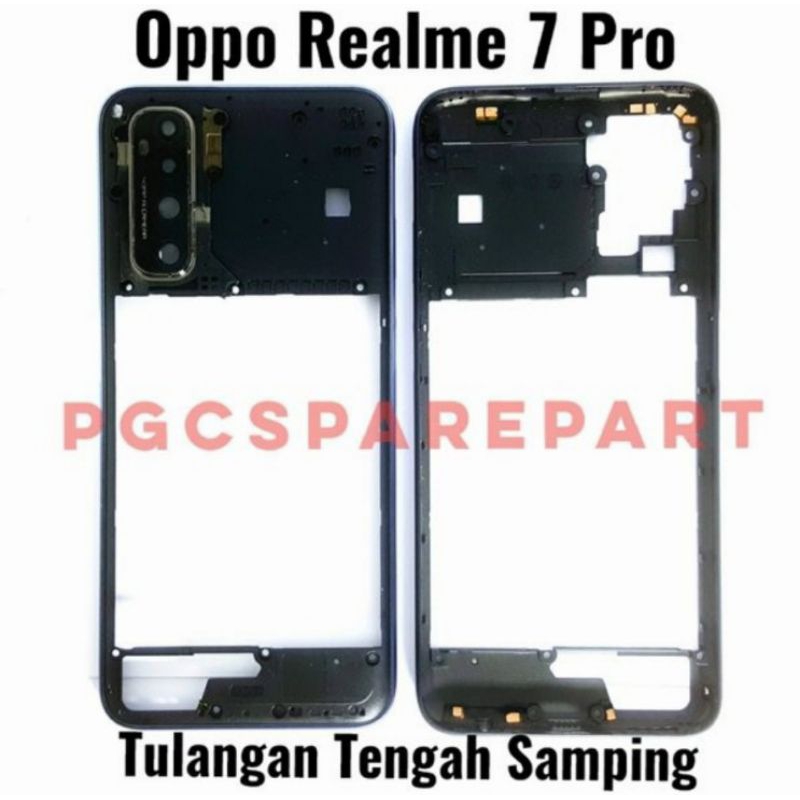 BEZZEL / TUTUP MESIN REALME 7 PRO ORI