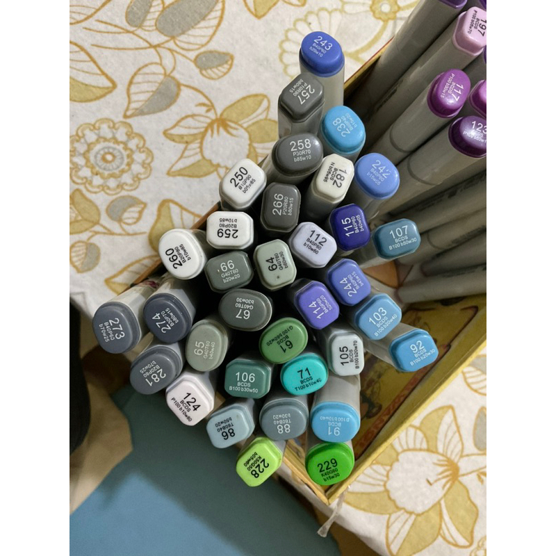 

Finecolour Sketch Marker SECOND - Green Grey, Cool Grey & Neutral Grey (64-282) Black (190)