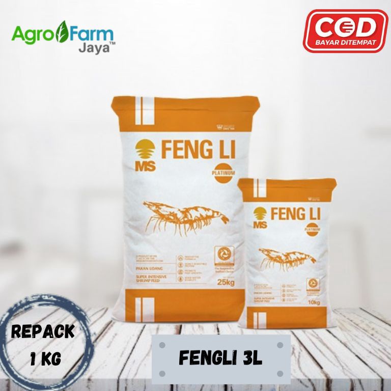 LANGSUNG ATC Pakan Fengli 3L udang Lobster Burayak Ikan Repack