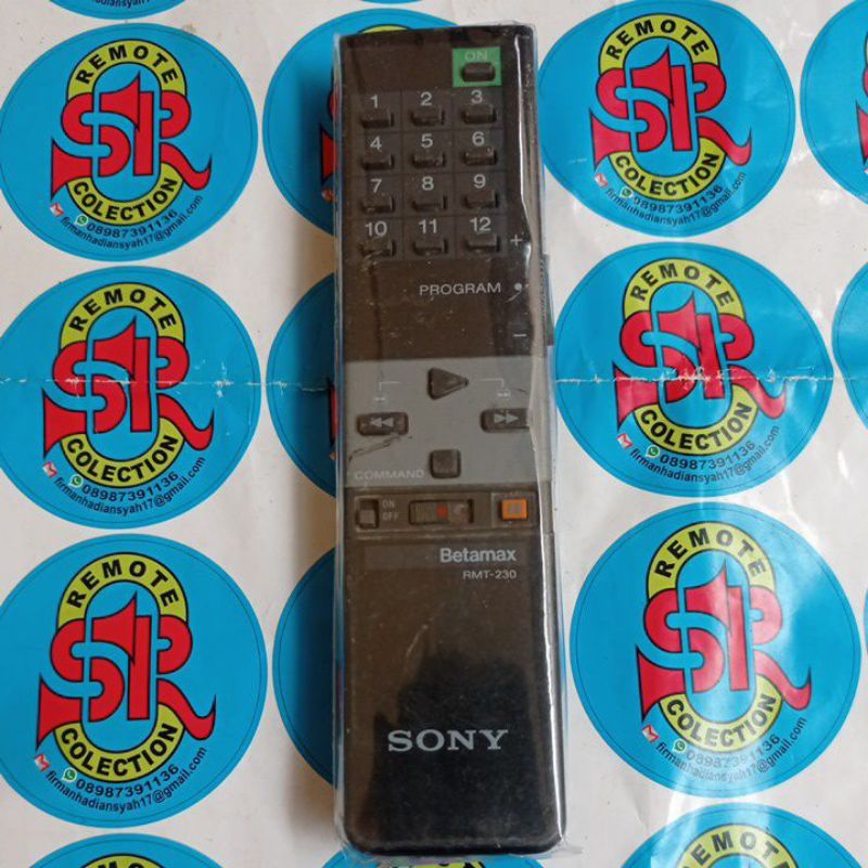 Remote sony betamax RMT-230