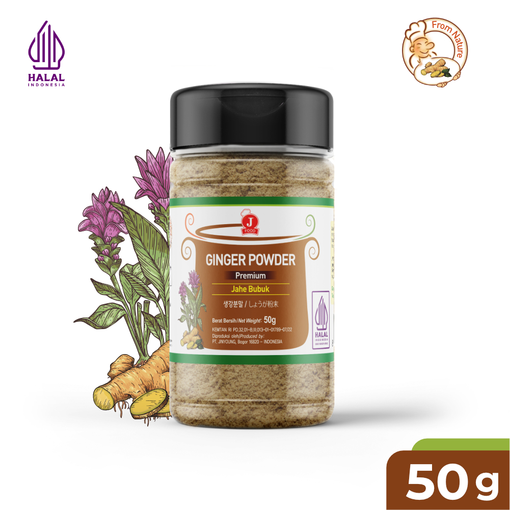 

J FOOD Ginger Powder (Jahe Bubuk) 50gr