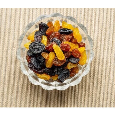 

Mix Raisin Premium 250 gr / Kismis Kuning dan Hitam 250 gr