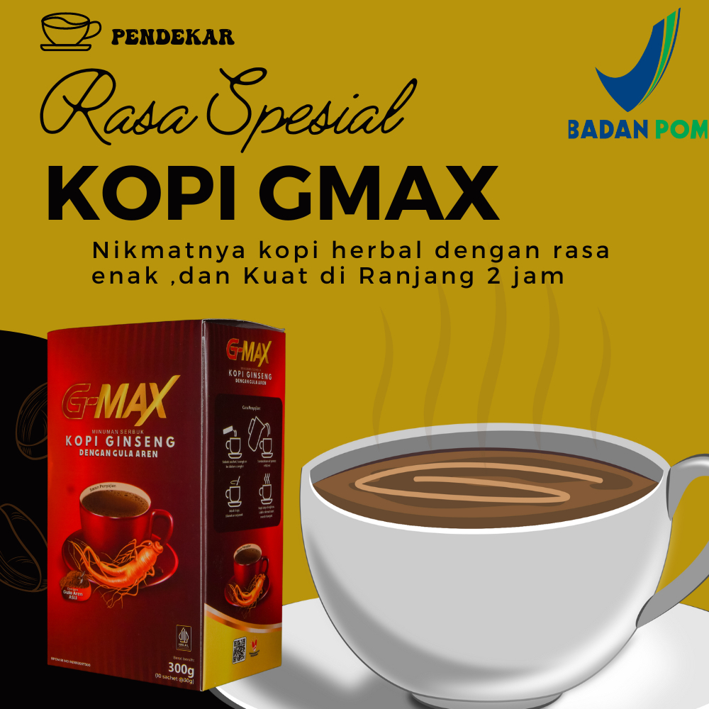 

KOPI GMAX STAMINA BERTAMBAH PRIVASI AMAN