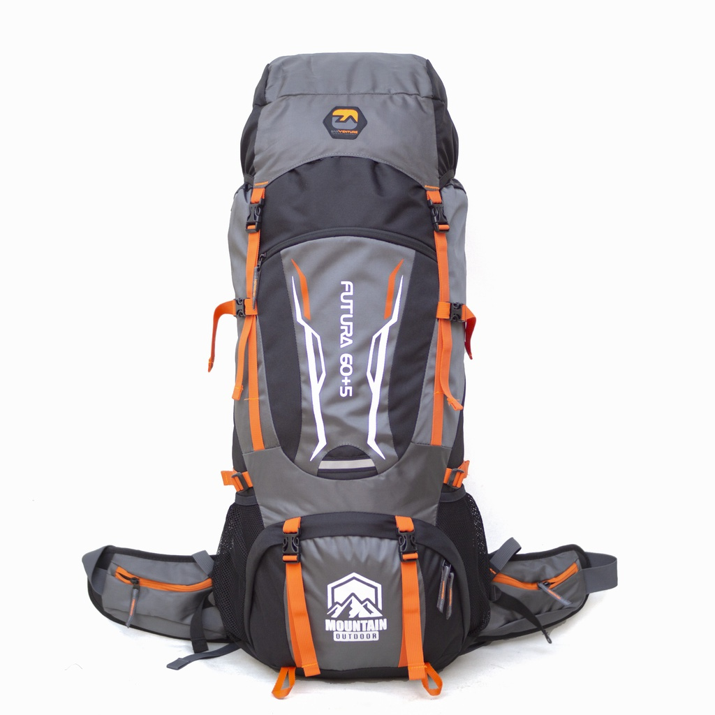 Tas Gunung Carrier Zarventure Futura 60+5 Liter