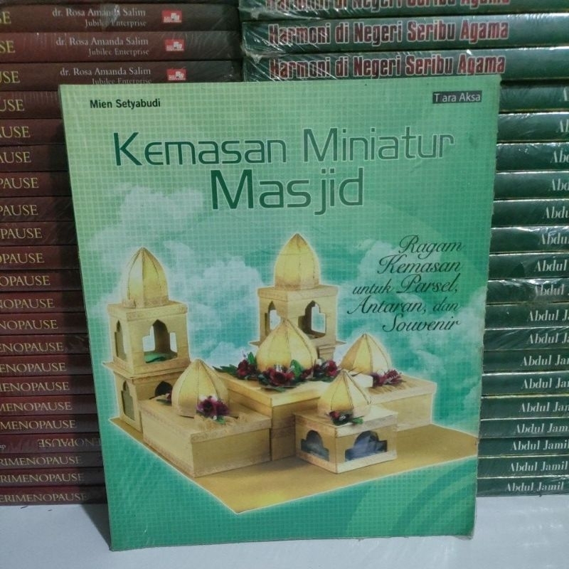 Buku Original - Buku Kemasan Miniatur Masjid