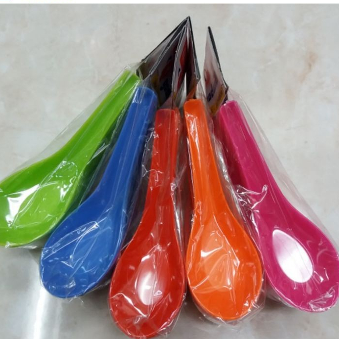 Sendok Bebek Melamin Besar Warna/Sendok Melamin Bebek