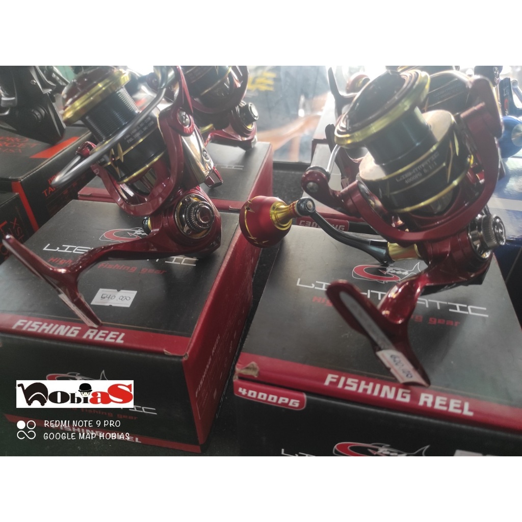 Reel Pancing power handle  G-TECH LIGHTMATIC 1000. 2500. 4000. 6000