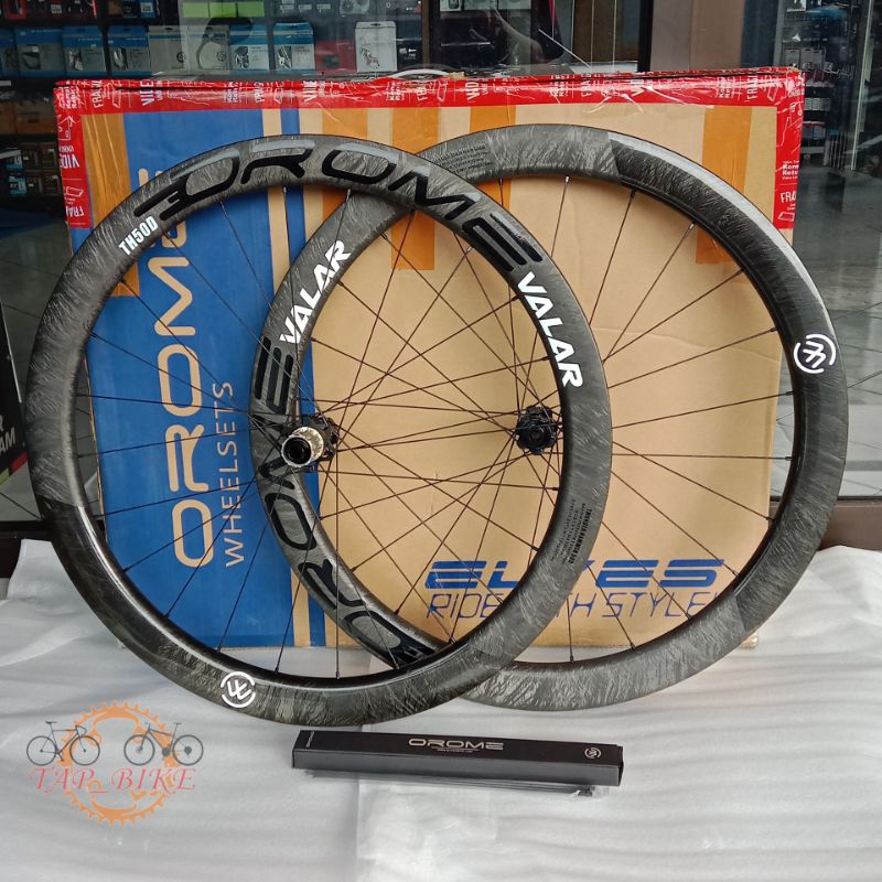 Elves Orome Valar TH50D Marble Disc Brake - Carbon Wheelset Sepeda Ceramic Bearing Ratchet System 52