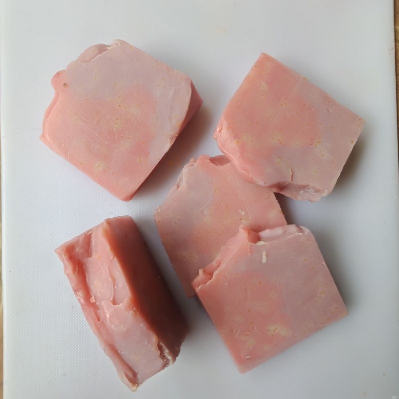 [5 bar] Costum Natural Homemade Soap Costum Aroma & Warna Souvenir pengajian, souvenir pernikahan