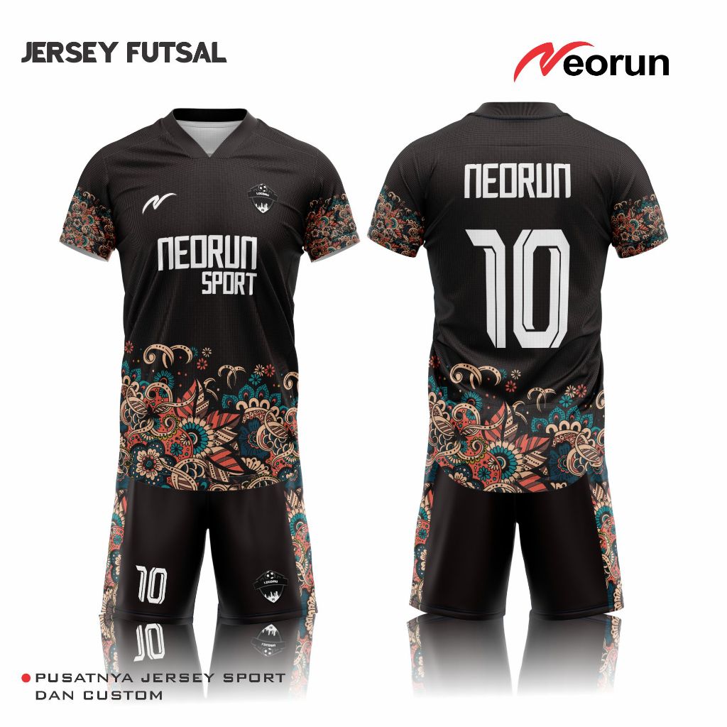 SETELAN JERSEY FUTSAL KAOS FUTSAL FULL PRINTING FREE CUSTOM NAMA TERMURAH