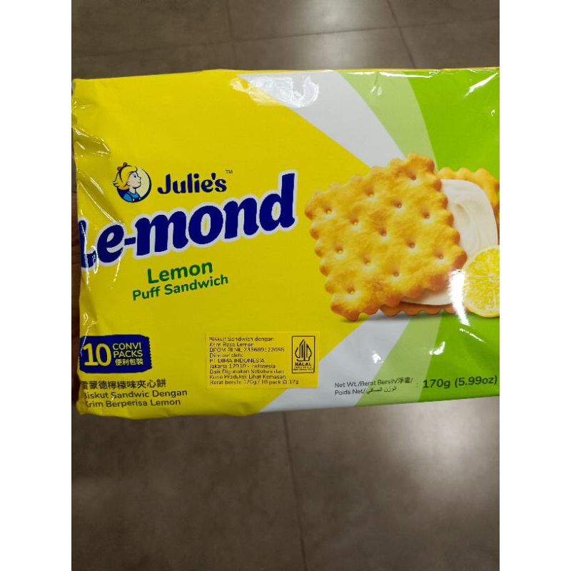 

julies lemon puff 170 gr