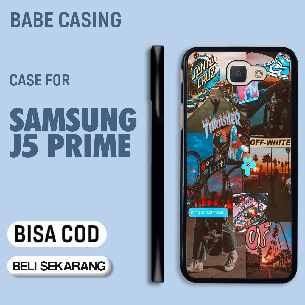 case hp samsung j5 prime terbaru aesthetic black 04 hitam streetart estetik keren lucu unik casing c