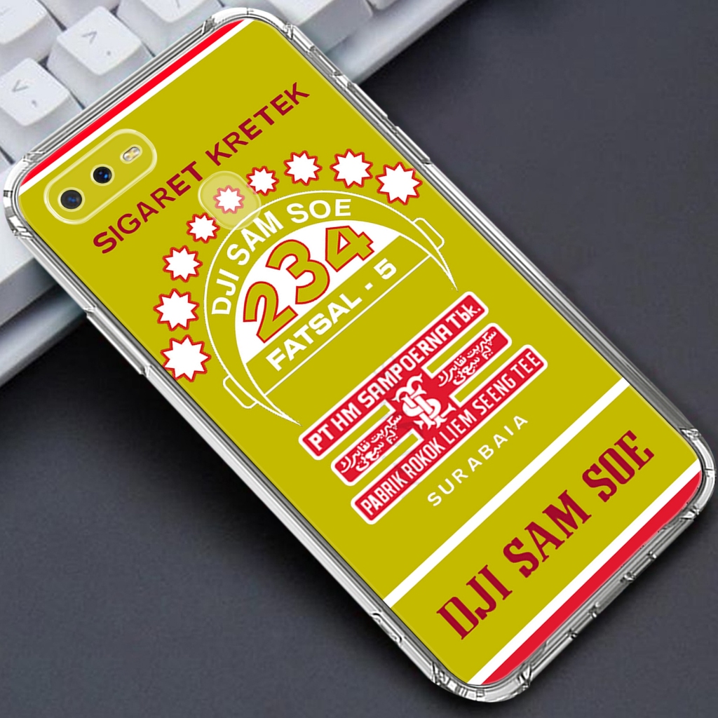 Softcase OPPO A5S /OPPO A12/OPPO A7  - Clear Case  MOTIF  ( ROKO3 ) - Anticrack - Case Bening - Soft