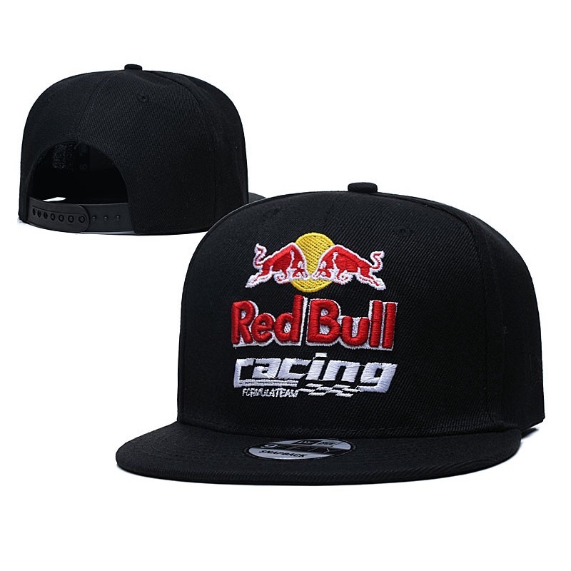 Topi Snapback RedBull Red Bull Racing Black Red Hitam Merah