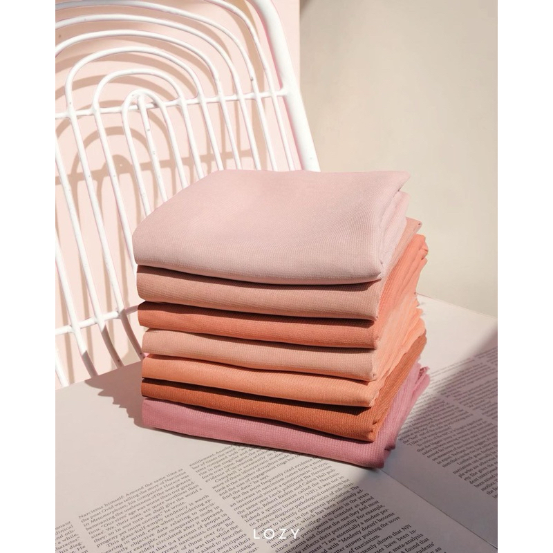 voal Polos Premium By Nadheera Luxury. Lozy Hijab Original Polly Cotton Hijab Segiempat Bella Square