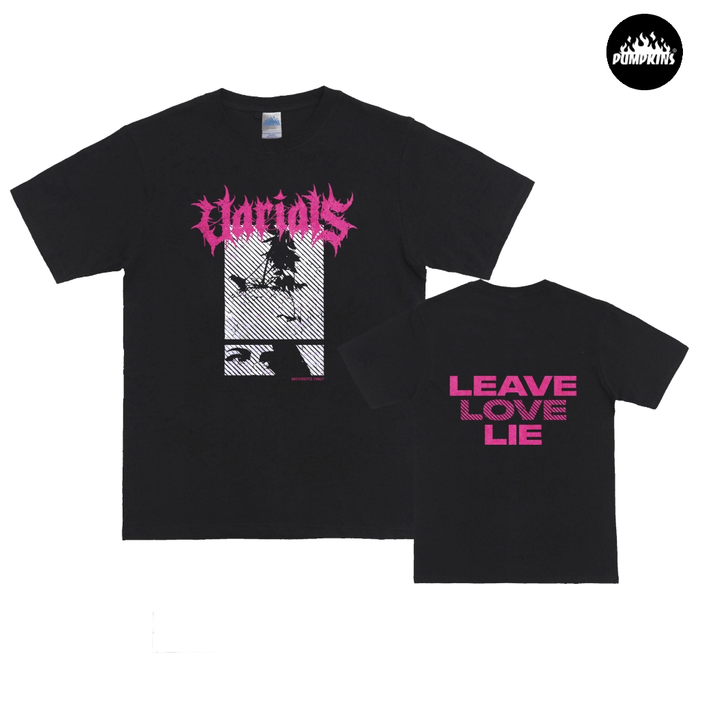 Kaos Band VARIALS "Leave Love Lie" T-shirt