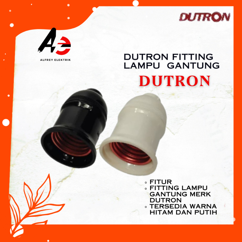Dutron Fitting Lampu Gantung