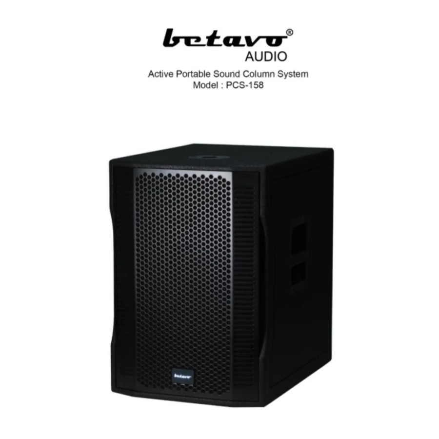 Speaker aktif column Betavo Original pcs158 / pcs 158 15 inch