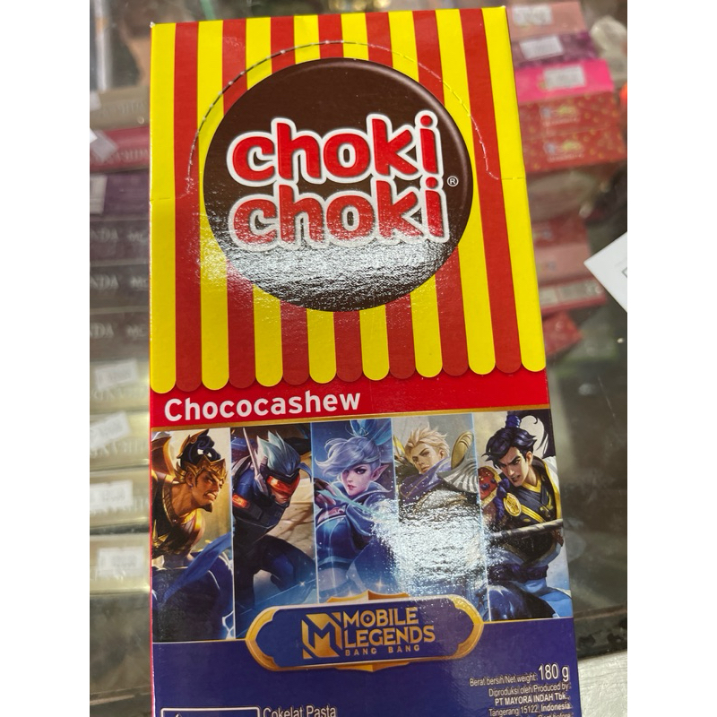 

BOX Choki Choki Cashew Edisi Pokemon