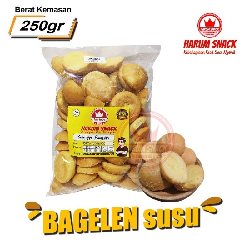 

BAGELEN SUSU 250 gram [Harum Snack Official]