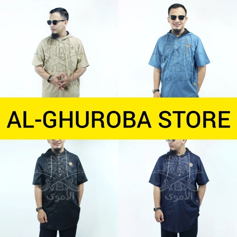 Al Amwa Kurta Hoodie Hibban Premium Series