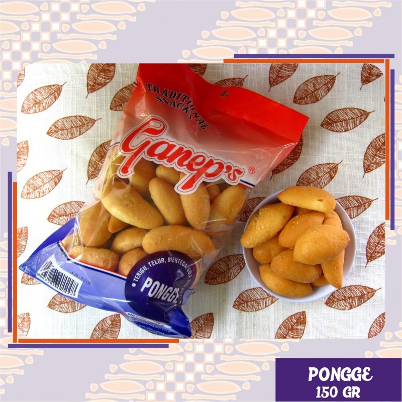 

Kue Kering Pongge Ganep 150 Gram Camilan Renyah Khas Solo