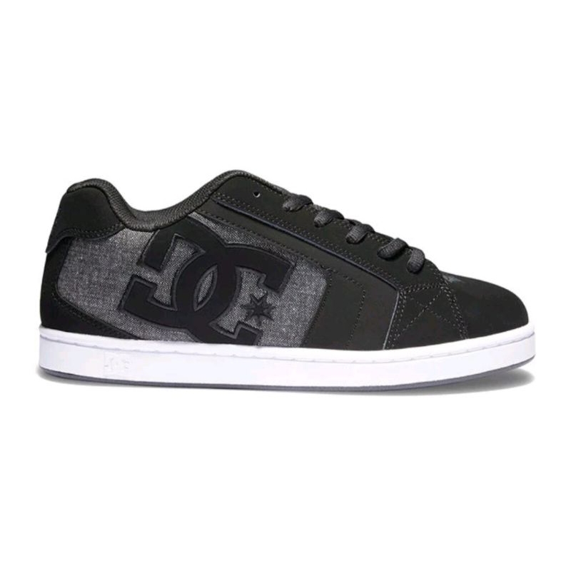 DC Shoes Cupsole Shoe Net Black/Black/Dk Grey